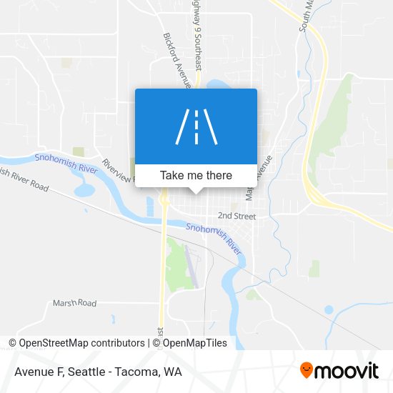 Avenue F map
