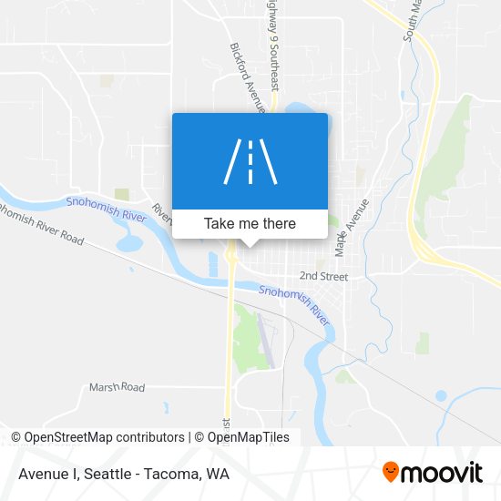 Avenue I map