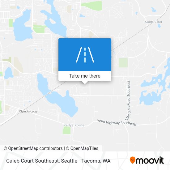 Caleb Court Southeast map