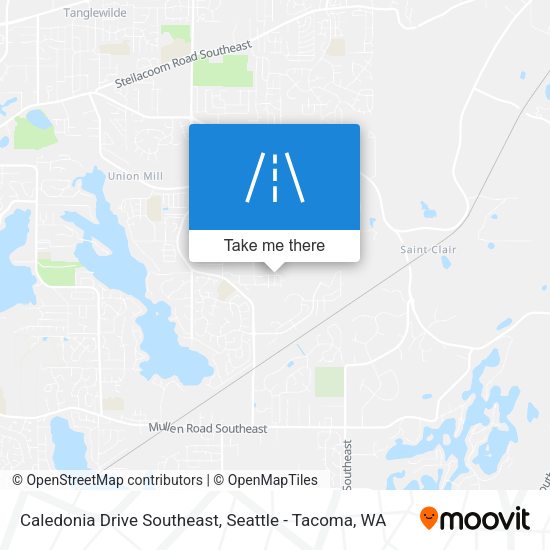 Caledonia Drive Southeast map