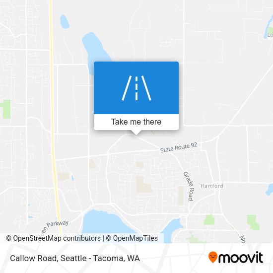 Callow Road map