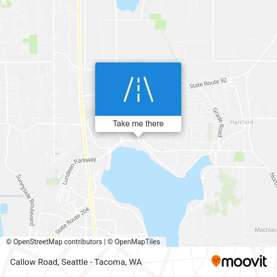 Callow Road map