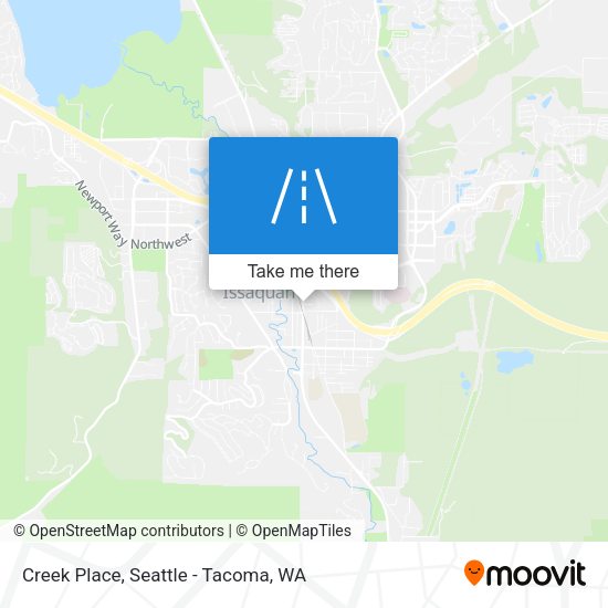 Creek Place map