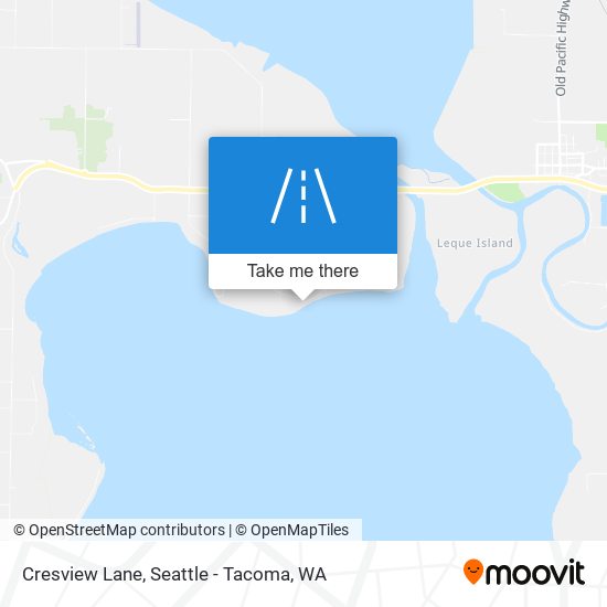 Cresview Lane map