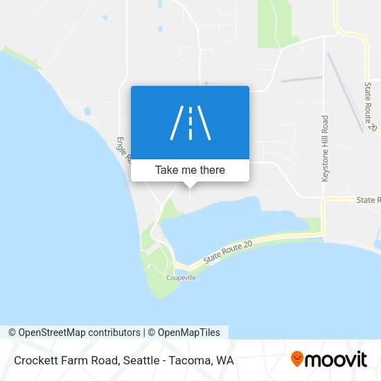 Crockett Farm Road map