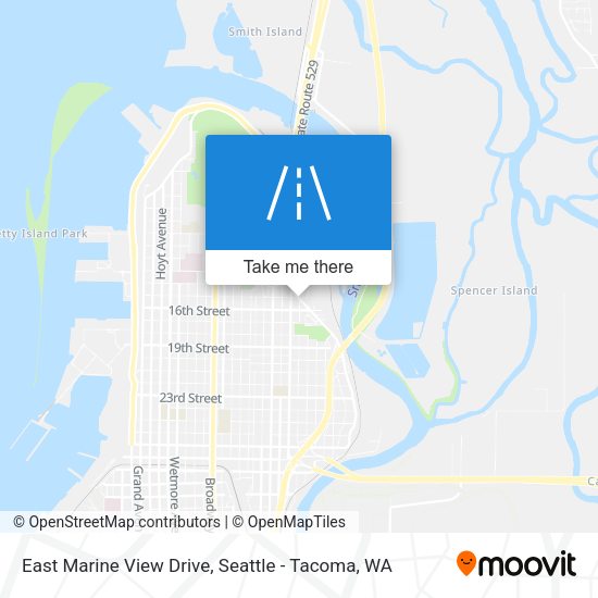 Mapa de East Marine View Drive