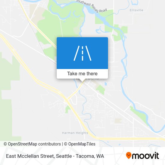 Mapa de East Mcclellan Street