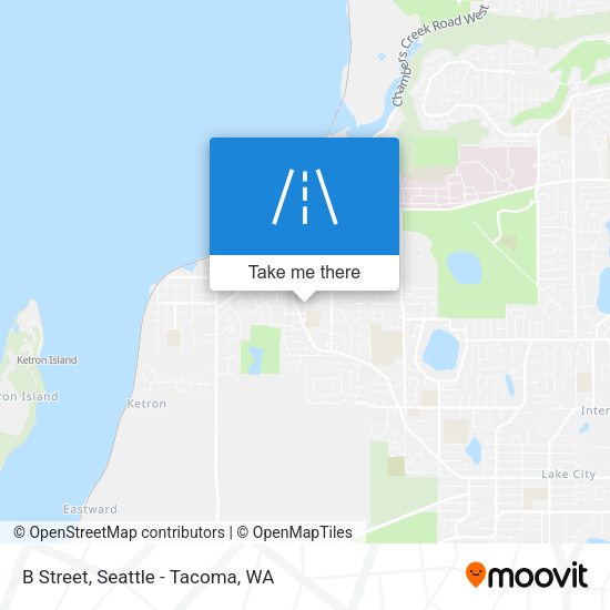 B Street map