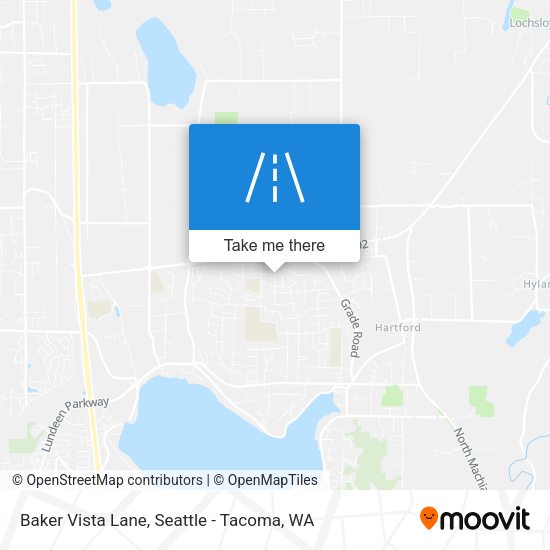 Mapa de Baker Vista Lane