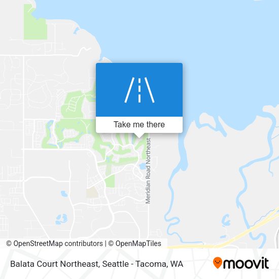 Mapa de Balata Court Northeast