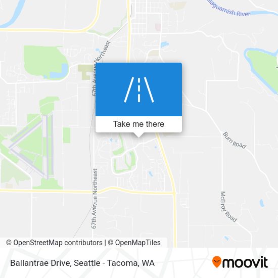 Ballantrae Drive map