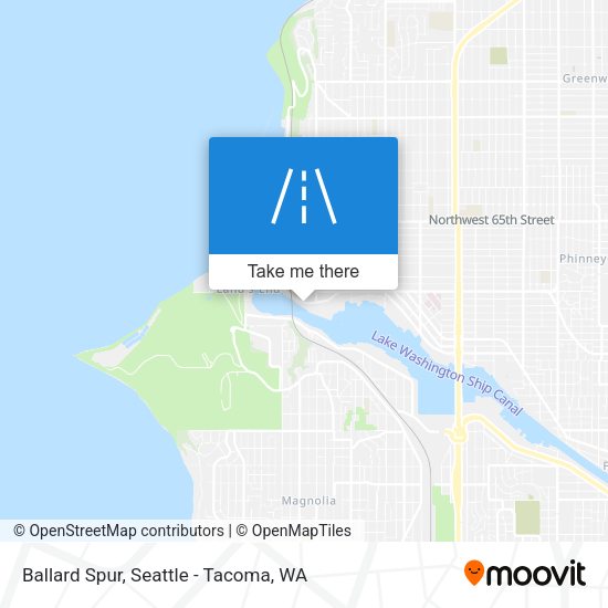 Mapa de Ballard Spur