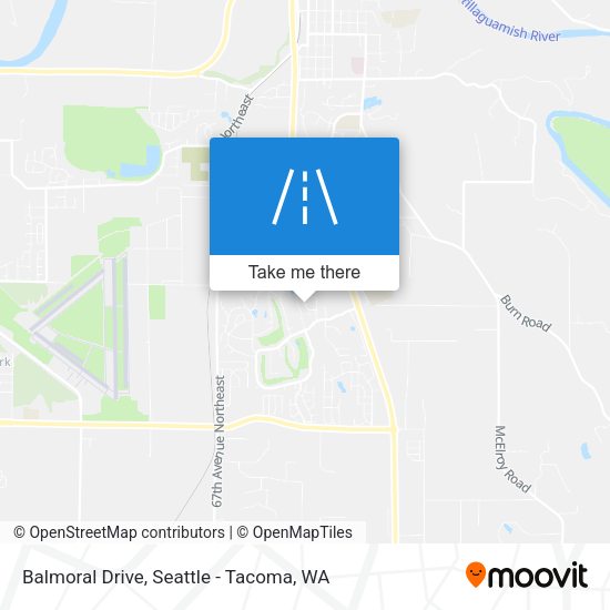 Mapa de Balmoral Drive