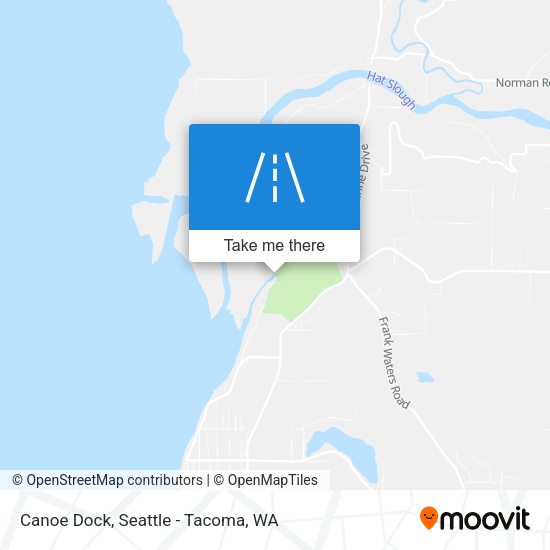 Mapa de Canoe Dock