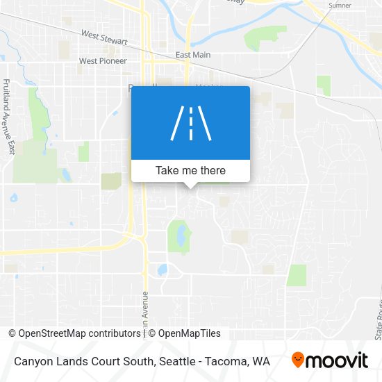 Mapa de Canyon Lands Court South