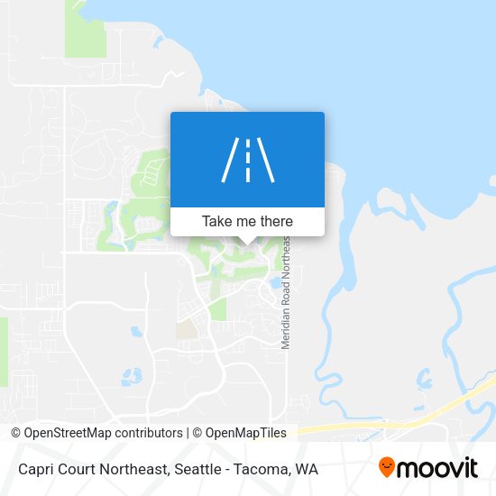 Capri Court Northeast map