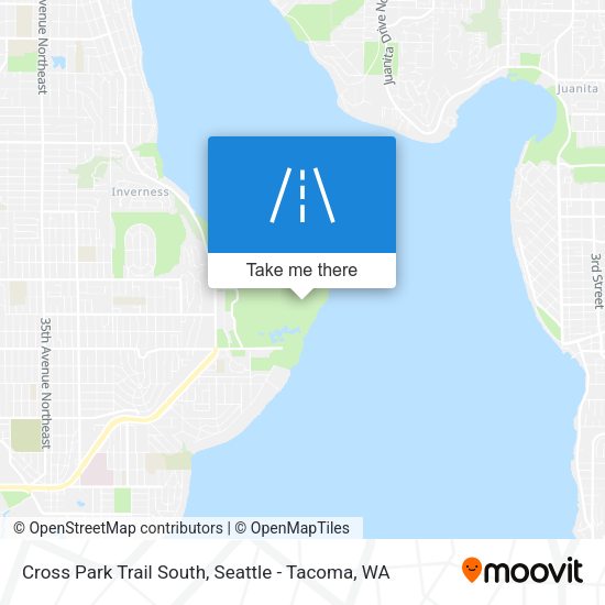 Cross Park Trail South map