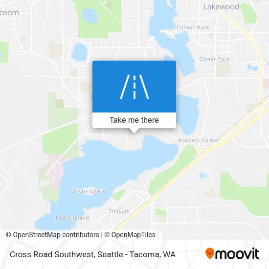 Cross Road Southwest map