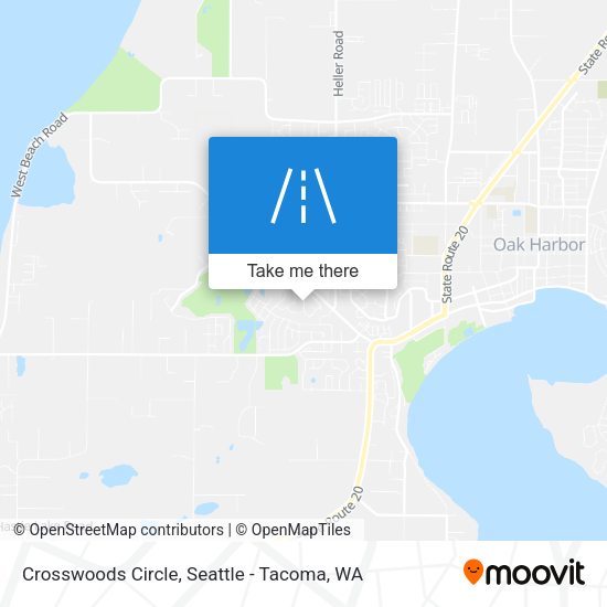 Crosswoods Circle map