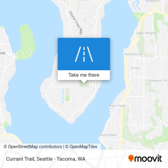 Currant Trail map