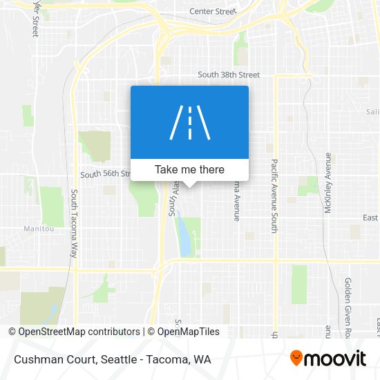 Cushman Court map