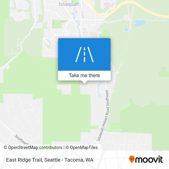 East Ridge Trail map