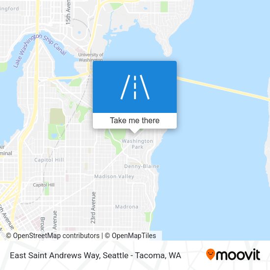Mapa de East Saint Andrews Way
