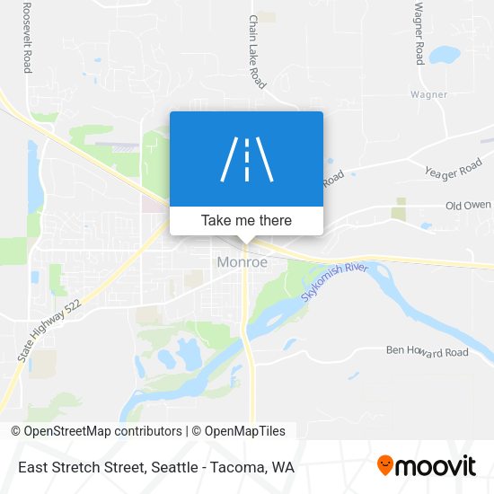 Mapa de East Stretch Street