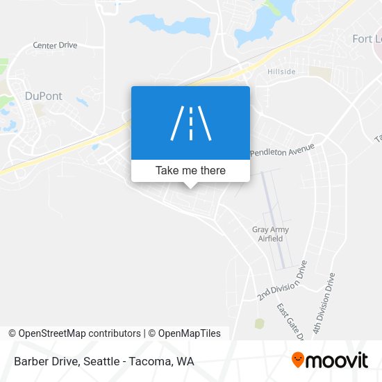 Barber Drive map
