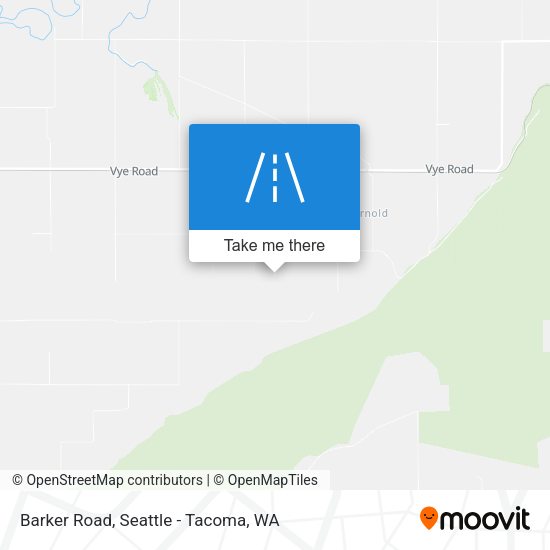 Mapa de Barker Road