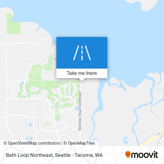 Bath Loop Northeast map