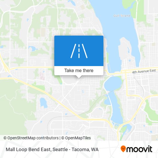 Mapa de Mall Loop Bend East