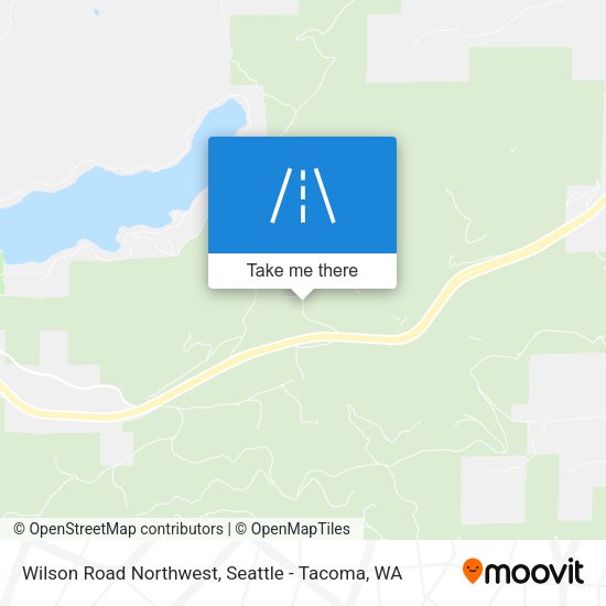 Mapa de Wilson Road Northwest