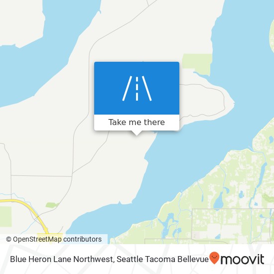 Mapa de Blue Heron Lane Northwest