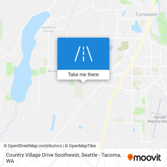 Mapa de Country Village Drive Southwest