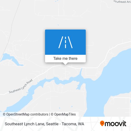 Southeast Lynch Lane map