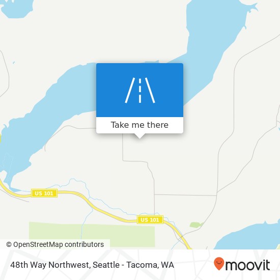Mapa de 48th Way Northwest