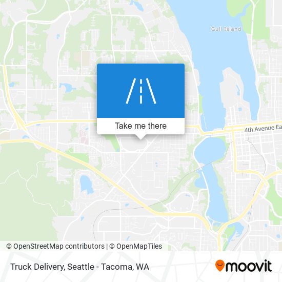 Truck Delivery map