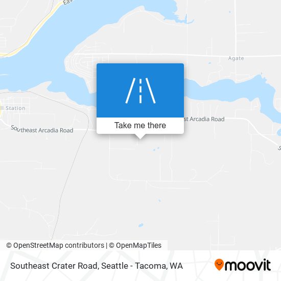 Southeast Crater Road map