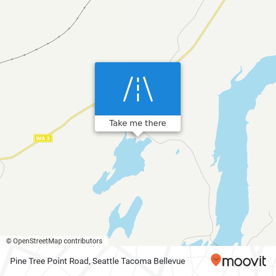 Mapa de Pine Tree Point Road