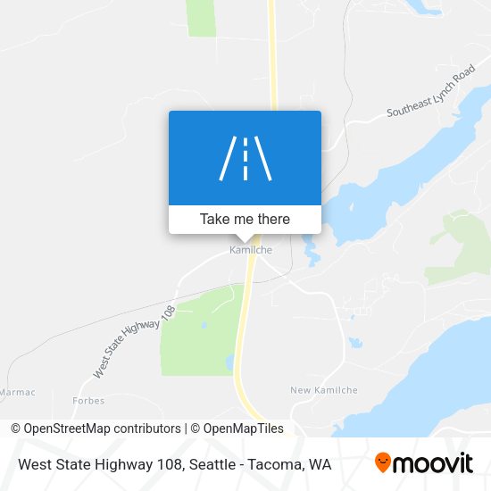 Mapa de West State Highway 108
