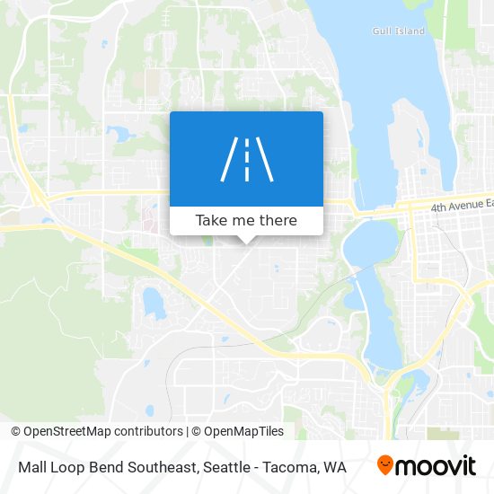 Mall Loop Bend Southeast map