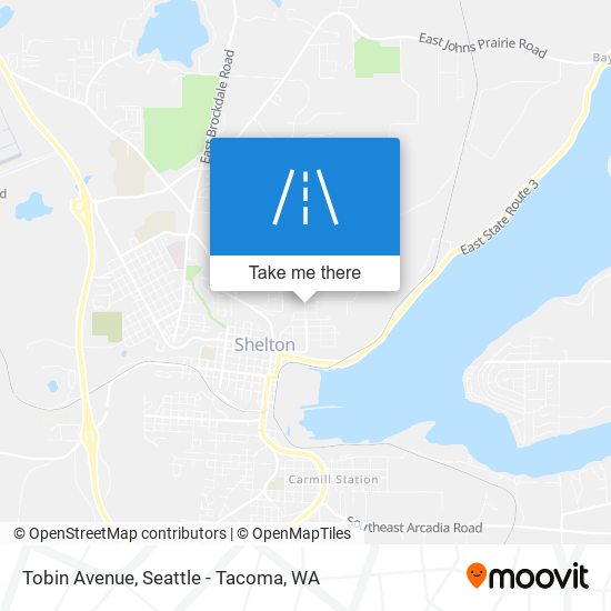 Tobin Avenue map