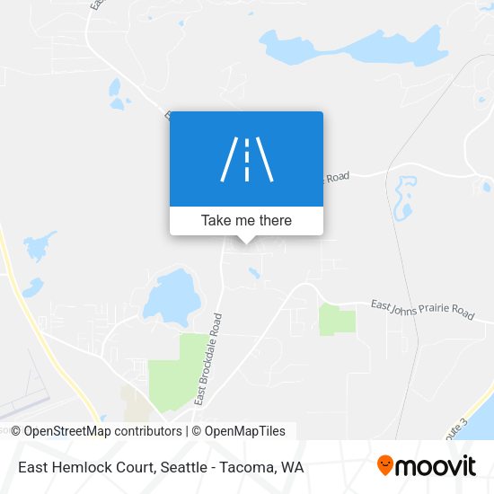 East Hemlock Court map