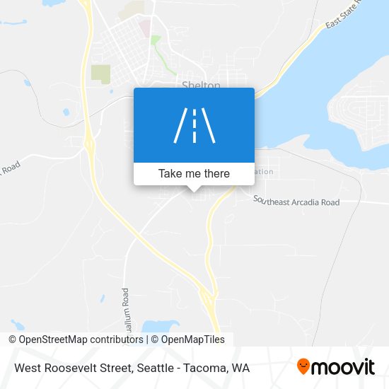 West Roosevelt Street map
