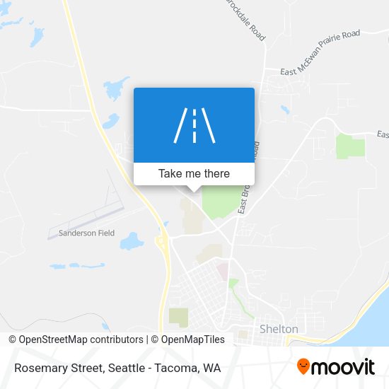Rosemary Street map