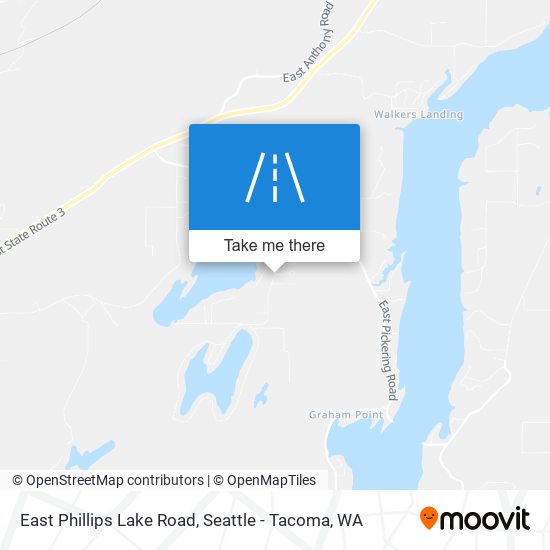 Mapa de East Phillips Lake Road