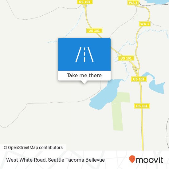 West White Road map