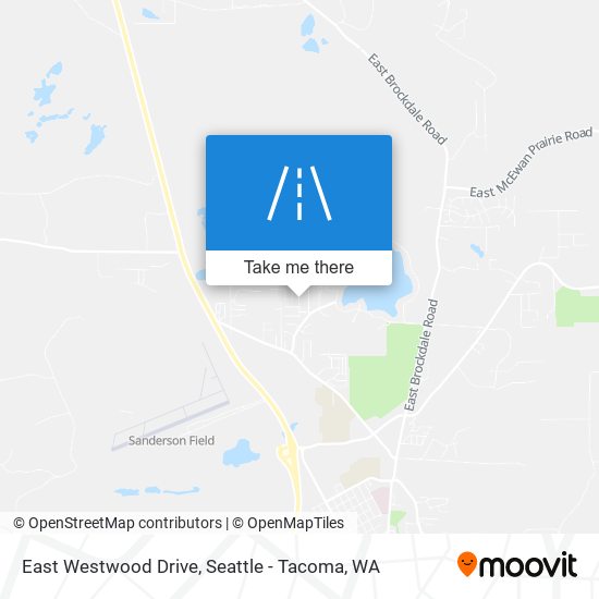East Westwood Drive map