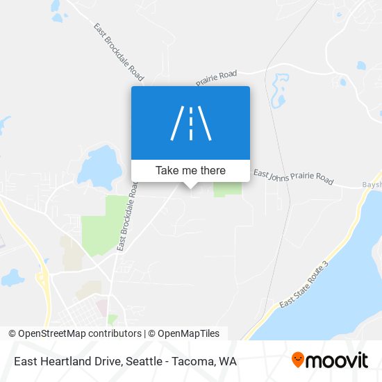 East Heartland Drive map